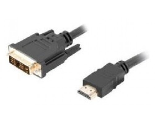 Cable hdmi lanberg macho dvi - d 18+1